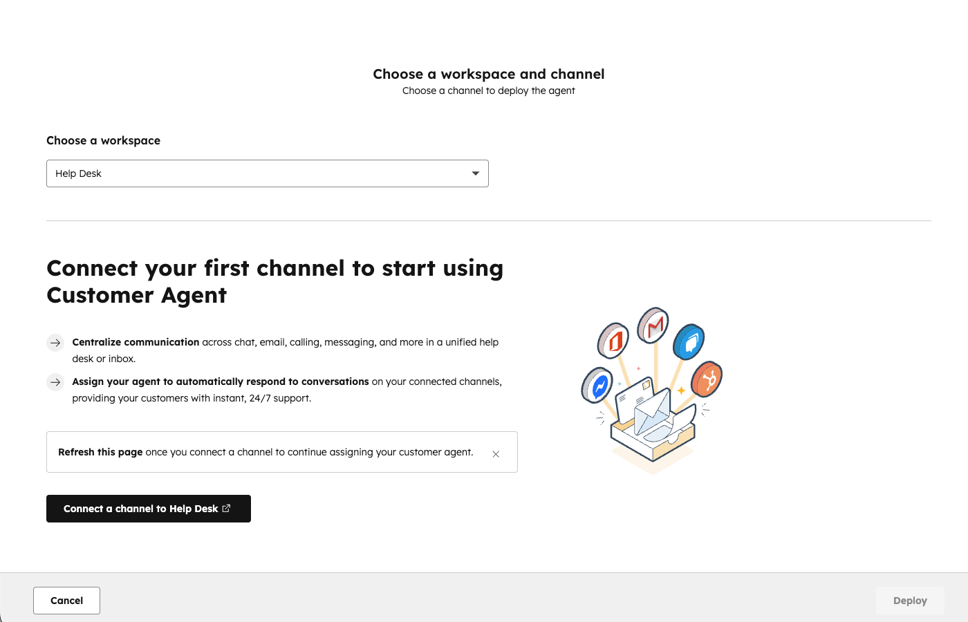 Breeze- Deploy to Channels