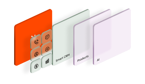Customer Platform Graphic - Smart CRM