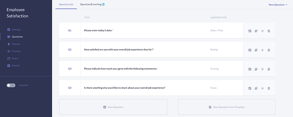 custom survey maker: surveyplanet
