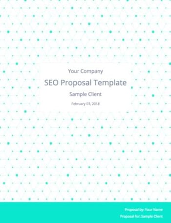 Business Proposal Templates: SEO