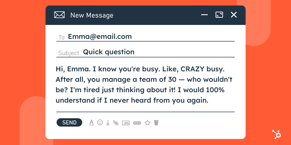 how not to start your emails