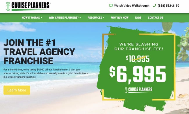 franchise opportunities: cruise planners