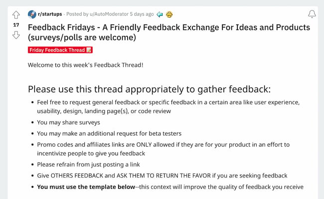 how to get your first customer: post on reddit