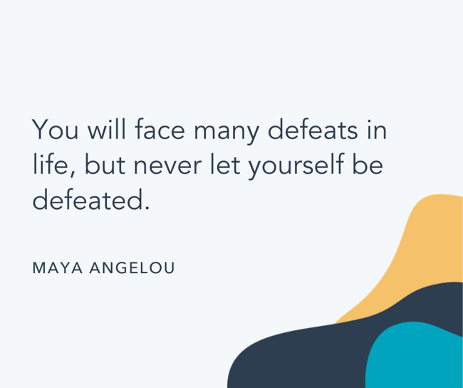 Famous quote by Maya Angelou