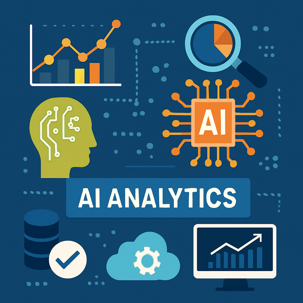 AI Analytics title - Slide 1